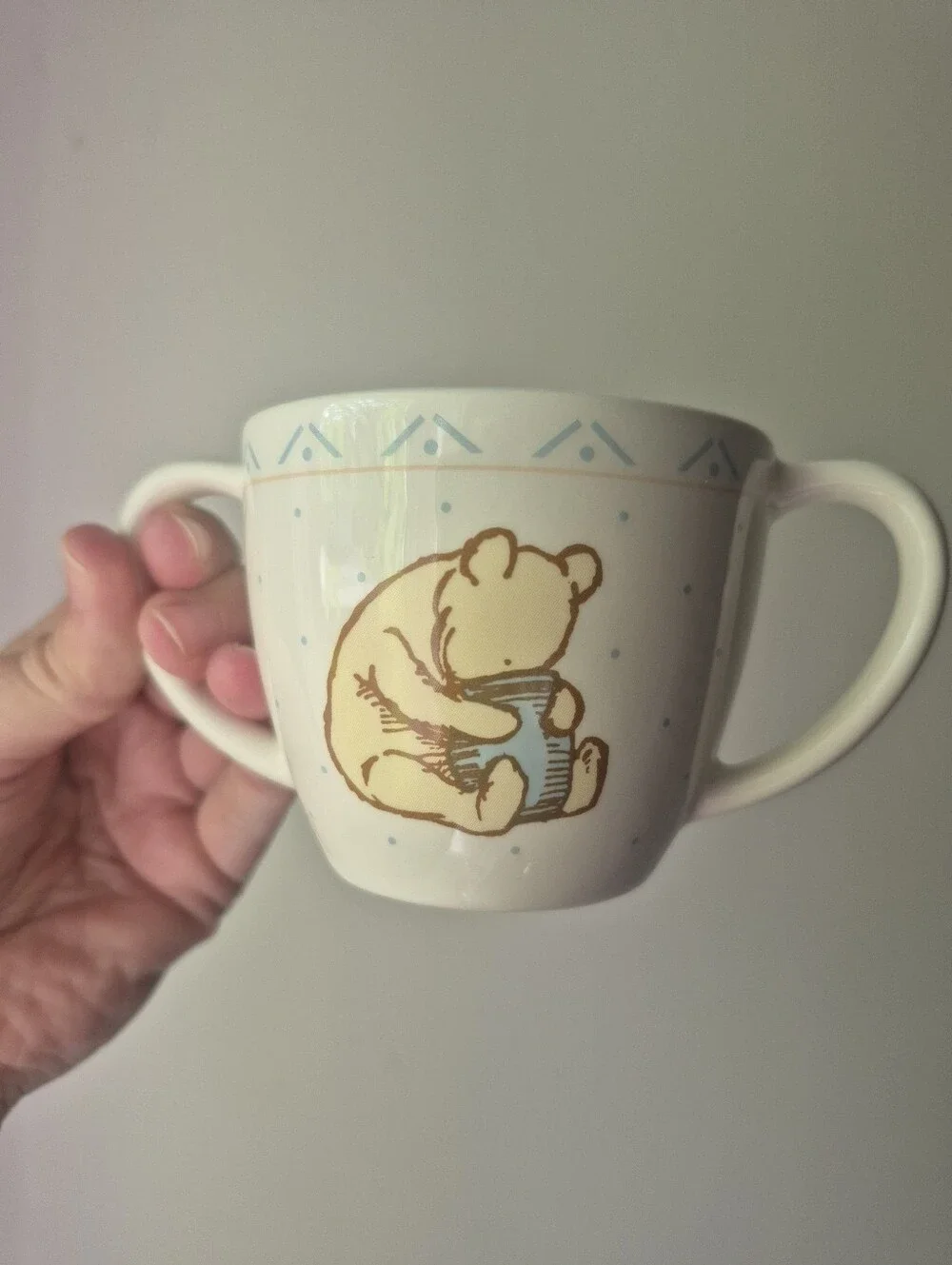 Vintage Disney's Winnie The Pooh Charpénte Child's Ceramic Cup Mug With Box - Picture 11 of 13